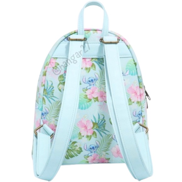Stitch Tropical Loungefly Backpack - Picture 3 of 7